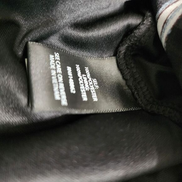 Torrid Midi Dress 4X Black White Floral Sleeveless High Neck A-line - Picture 7 of 9